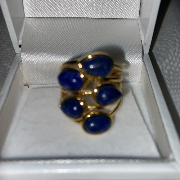 Last chance - Gold blue ring - Picture 1 of 2
